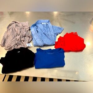 Susan Graver size medium lot of five items worn once excellent condition